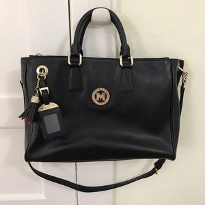 METROCITY black tote bag
